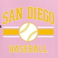 thumbnail image 6 of Wild Bobby City of San Diego Baseball Fantasy Fan Sports Men's T-Shirt, Light Pink, Small, 6 of 6
