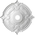 thumbnail image 5 of Ekena Millwork 22"OD x 3 1/2"ID x 1"P Attica Thermoformed PVC Ceiling Medallion (Fits Canopies up to 7 3/4"), Universal Metallic Champagne Mist, 5 of 5