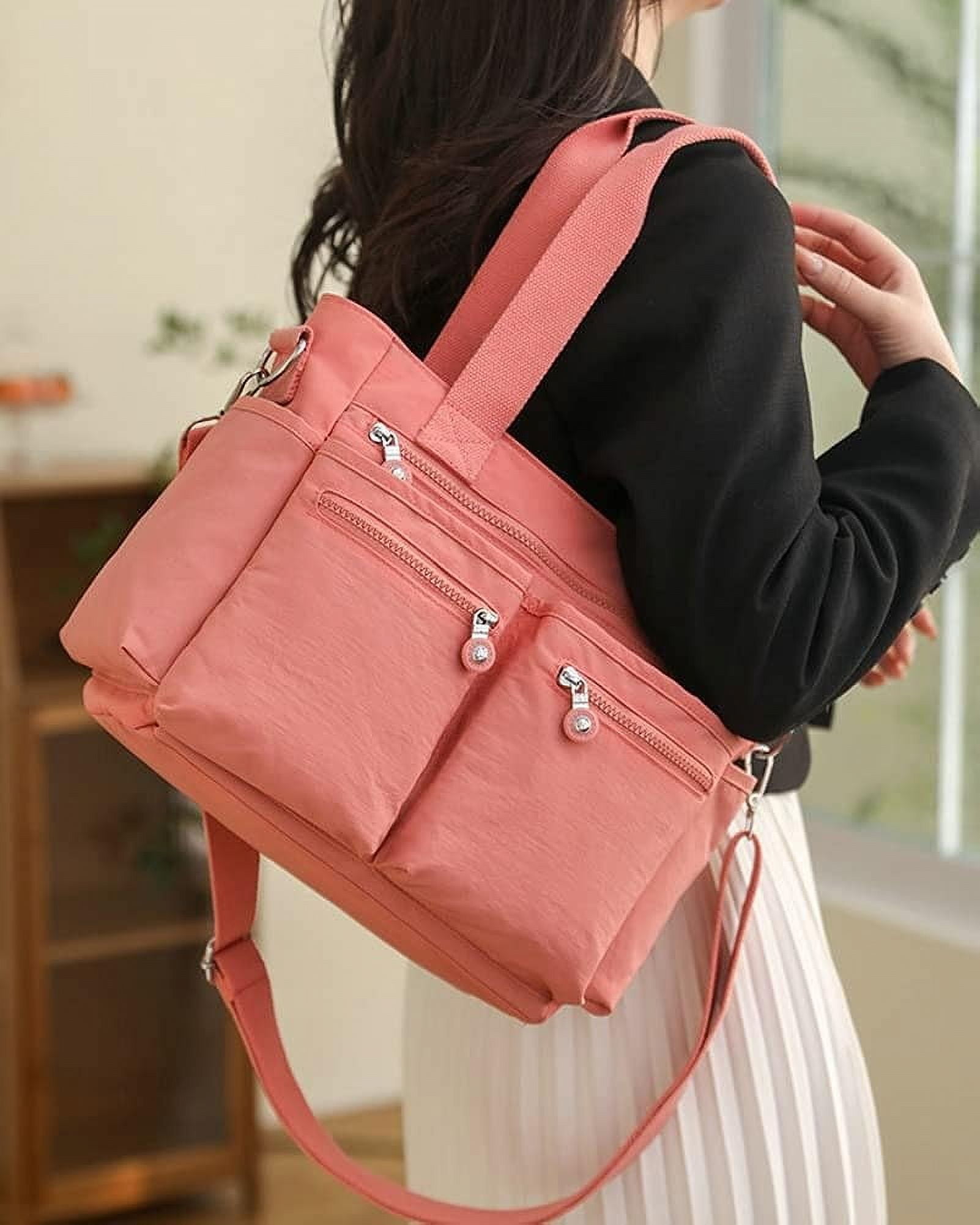 Kukuzhu Crossbody Bags for Women Large Tote Bag Stylish Satchel Handbag Shoulder Bag for School Work Travel
