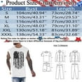thumbnail image 4 of Caqnni Mens 1776 Tank Top Shirtst 4th of July Shirt Tops American Flag Patriotic Short Sleeve Independence Day Shirt (White,L), 4 of 5