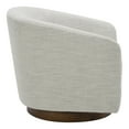 thumbnail image 3 of Moe's Home Collection Oscy Accent chair Fabric White, 3 of 13