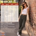 thumbnail image 7 of Dickies Womens Casual Pants Mid Rise Skinny Leg Twill Casual Pants for Women Size Up for Ideal Fit, 7 of 7