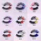 thumbnail image 2 of Pestañas postizas de colores mezclados en 3D, pestañas postizas largas naturales degradadas, maquillaje dramático a granel, pestañas postizas de colores para fiestas, Halloween Tan Jianjun unisex, 2 of 2