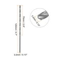 thumbnail image 2 of Uxcell 10pack Brocas Extra Largas, Broca HSS de 3.2mm con Acero de Alta Velocidad de 100mm de Longitud para Metal, Madera y Plástico, 3.2mmx120mm, 2 of 5