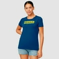 thumbnail image 3 of Ayrton Senna Women's Fanwear Logo T-Shirt- Navy, 3 of 6