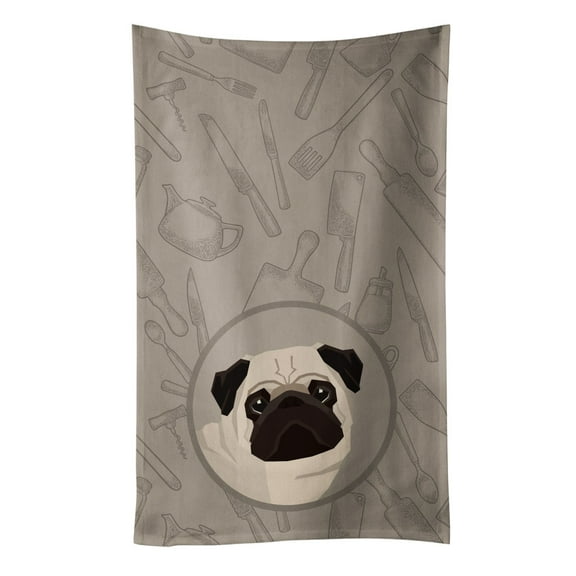 Pug In the Kitchen Kitchen Towel