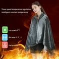 thumbnail image 4 of EIGTHTAIL Heated Blanket Battery Operated  Cordless USB Heated Shawl  Outdoor Portable Electric Blanket  USB Heated Throw 3 Heating Levels Heating Blanket for Neck and Shoulder  Gifts for, 4 of 9