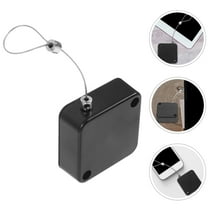 WHAMVOX Retractable Wire Lock Case Lock Small Electronic Product Anti Lost Cable Case for Security
