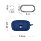 thumbnail image 3 of Funda de silicona para auriculares inalámbricos, Protector de auriculares portátil para EarFun Air Pro 3, 3 of 7