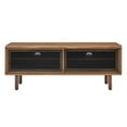 thumbnail image 4 of Modway Kurtis Modern MDF and Particleboard TV Stand for TVs up to 52" in Walnut, 4 of 10