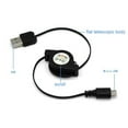 thumbnail image 3 of Telescopic Micro USB Mobile Phone Charging Cable Data Sync Cord for Android,White, 3 of 7