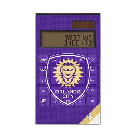 Orlando City Soccer Club Solid Desktop Calculator (Top 10 Best Soccer Clubs In The World)