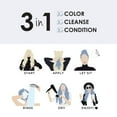 thumbnail image 3 of Keracolor Semi Permanent Hair Dye 3 in 1 Clenditioner, Silver Blue, 12 fl oz, 3 of 6