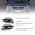 thumbnail image 4 of Rejilla antiNiNBLA Negra Brillante Para Paracetes Delantero Con Moldura Embellecedora Para Clase S W222 SEDAN AMG LINE 2018-2020, 4 of 7