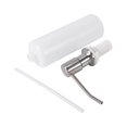 thumbnail image 1 of Dispensador de loción y jabón líquido para fregadero de cocina y baño de 300 ml con bomba y soporte para almacenamiento en botella, 1 of 14