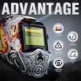 thumbnail image 2 of Casco de Soldadura YESWELDER con Oscurecimiento Automático y Protección contra Luz Azul, 2 of 9