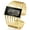 gold black, variant on Women’s Fashion Bangle Bracelet Watch – Luxury Rectangle Dial Quartz Wristwatch, Elegant Metal Cuff Design, Multiple Colors Available
