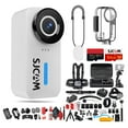 thumbnail image 1 of SJCAM C110 Plus Action Camera with 4K Video, Gyro Stabilization, and Audio Recording, Bundle Including: 50-IN-1 Action Kit, 64GB Micro SD Card, Card Reader, Card Wallet, and USB‑C Adapter, 1 of 7