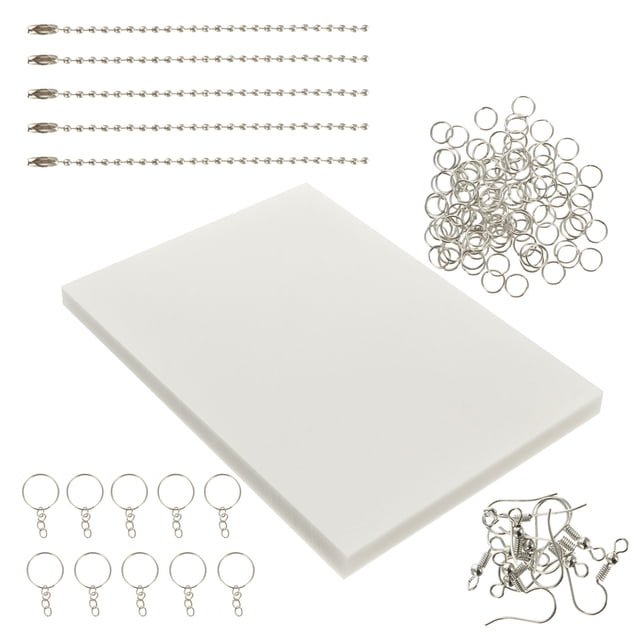 unbranded 1Jgo Kit De Láminas De Plástico Termocontraíble Para Manualidades En Colores Surtidos