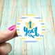 thumbnail image 3 of Pegatinas de cumpleaños de 1 año para niño y niña, decoraciones para fiesta de primer cumpleaños, conjunto de fiesta de Baby Shower azul y rosa, decoración de fiesta de aniversario para niños, 3 of 4