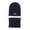 Blue, variant on Polyester Fiber Beanie with Fleece Lining - Cold Weather Protection, Soft and Comfortable, Fits Neck Circumference 19-22cm, Hat Size 56-58cm