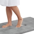 thumbnail image 1 of 20X31" Memory Foam Bathroom Mat Non Slip Absorbent Comfortable Velvet Bathroom Carpet Carpet, 1 of 4