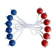 thumbnail image 2 of Bos Balls, juego de 6 pelotas de golf de repuesto reales para juego de nzamiento de escaleras - Juego de pya para jardín al aire libre pa Rojo y azul Sunnimix Bola de escalera, 2 of 8