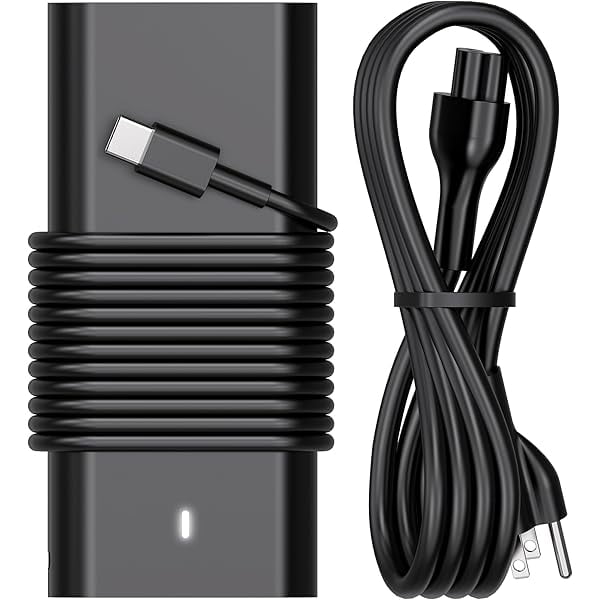 wonima11 New Slim 65W USB C Laptop Charger Replacement for Dell Latitude 5420 5430 5520 5530 5540 7420 7430 7440 7390, XPS 13 Chromebook Charger 3100 Power Adapter Fit for Dell Laptop Charger USB C