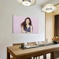thumbnail image 3 of Korean Actress Choi Jin-Ri Canvas Posters Wall Art Bedroom Office Room Decor Gift, 3 of 8