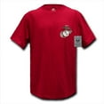 thumbnail image 1 of Rapid Dominance S26-MAR-CAR-02 Basic Military T-Shirt- Marines- Cardinal- Medium, 1 of 1