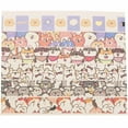 thumbnail image 5 of YUBX Cute Pets Washi Tape Set 18 Rolls Skinny Animals Gold Decorative Tapes, 5 of 8