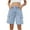 Light Blue, variant on Ltctricy Bermuda Shorts for Women Trendy High Waisted Knee Length Cargo Shorts Summer Casual Jean Shorts