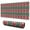 Red and Green, variant on Long Mouse Pads for Desk,Red Christmas Collage Pattern Desk Mats on Top Of Desks, Desk Mouse Pad Extra Large with 3mm Non-Slip Base and Stitched Edge for Gaming,Office,Work,Home 31.5x11.8in