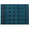 thumbnail image 1 of Ahgly Company Indoor Rectangle Abstract Light Blue Modern Area Rugs, 7' x 10', 1 of 4
