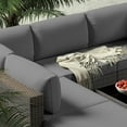 thumbnail image 3 of Lofka Patio Furniture Set on Sale  with Coffee Table & Waterproof Cushions, 7-Piece All-Weather Outdoor Sectional Couch, Gray, 3 of 11
