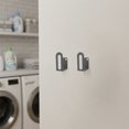 thumbnail image 4 of WEUVEB 2Ud Soporte Para Báscula De Pared Con Almacenamiento Para Cables Y Accesorios Oscuro, 4 of 8
