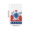 thumbnail image 3 of Kitchen Dish Towels Tea Towels Independence Day Themed, Polyester Absorbent Multicolor 60x40 cm, 1-Pack, 3 of 6