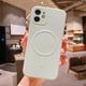 thumbnail image 1 of Magsafing funda de carga inalámbrica para iPhone 13 12 11 Pro Max 14 7 8 Plus X Xs Xr silicona líquida magnética a prueba de golpes Coque Tan Jianjun unisex, 1 of 2
