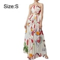 thumbnail image 2 of Robe Maxi d'Été Bohème Tropicale Sans Manches pour Femmes,, 2 of 6
