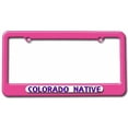 thumbnail image 1 of Colorado Native, State Pride License Plate Tag Frame, Multiple Colors, 1 of 1