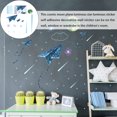 thumbnail image 3 of UPKOCH 1 Set Moon Wall Stickers PVC Assorted Color Wall Stickers Decor for Kids Room, 3 of 8