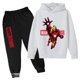 thumbnail image 3 of Conjunto de sudadera con capucha para niños de Iron Man de Los Vengadores, suéter de manga larga con capucha para otoño e invierno para niños y niñas de Marvel Cartoon 2024, 3 of 5