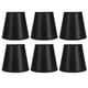 thumbnail image 2 of Pantalla, Pantalla De Lámpara, Color Negro Para Dormitorios Salones Cafeterías Hoteles Estudios YLSHRF Wall Lamp Shade, 2 of 8
