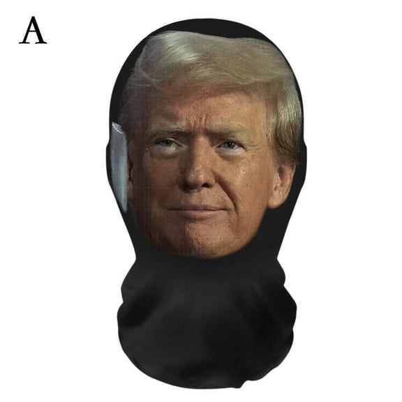 2025 US President 3D Printed Mask Balaclava Mask Vision Is Not Obstructed