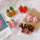 thumbnail image 3 of Broche de fieltro con forma de flor Adorable, broche para niños, ropa de ramillete (rosa), 5 uds., 3 of 4