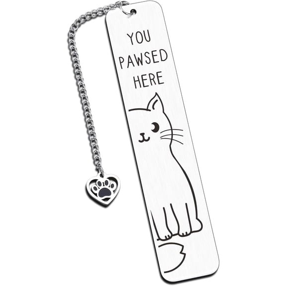Cat Lover Gifts for Women, Gifts for Cat Lovers, Book Lovers Gifts, Stocking Stuffers, Book Marks for Reading Women, Book Reading Accessories, Gifts for Readers, Cute Bookmarks, Book Club Gifts