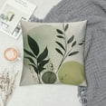 thumbnail image 2 of COMIO  Boho Abstract Throw Pillow Covers Sage Green Beige Mid Century Sun Moon Leaf Decorative Geometric Throw Pillows Case Modern Art Pillow Cases for Couch Bed Sofa Bedroom Free Wrinkle, 2 of 5