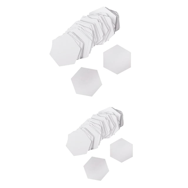Piezas de pntil de acolchado de papel Zulema Plantillas de acolchado de papel hexagonal 200 piezas