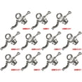 thumbnail image 3 of Od 3/4 - 4 In 19Mm - 102Mm Sanitary Weld Ferrule + Tri Clamp + Ptfe Gasket Ss304, 3 of 6