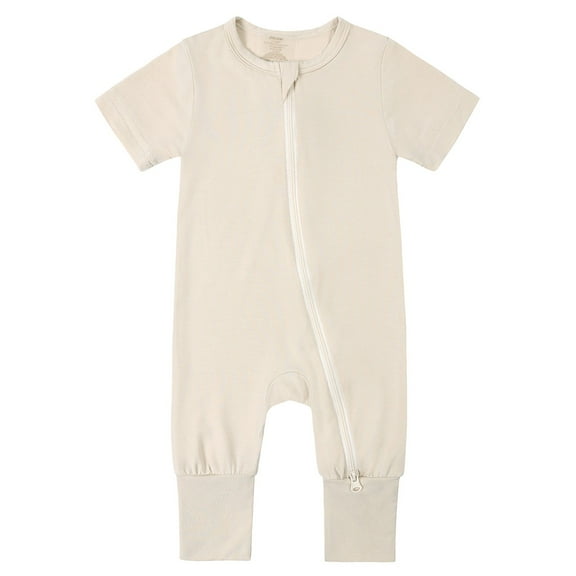 Zshosam Baby Girl Rompers Long Sleeve Newborn Baby Girl Warm Clothes Print Hoodie Romper Jumpsuit Fall Winter Romper Size 3 6 Months,(Beige 3-6 Months)